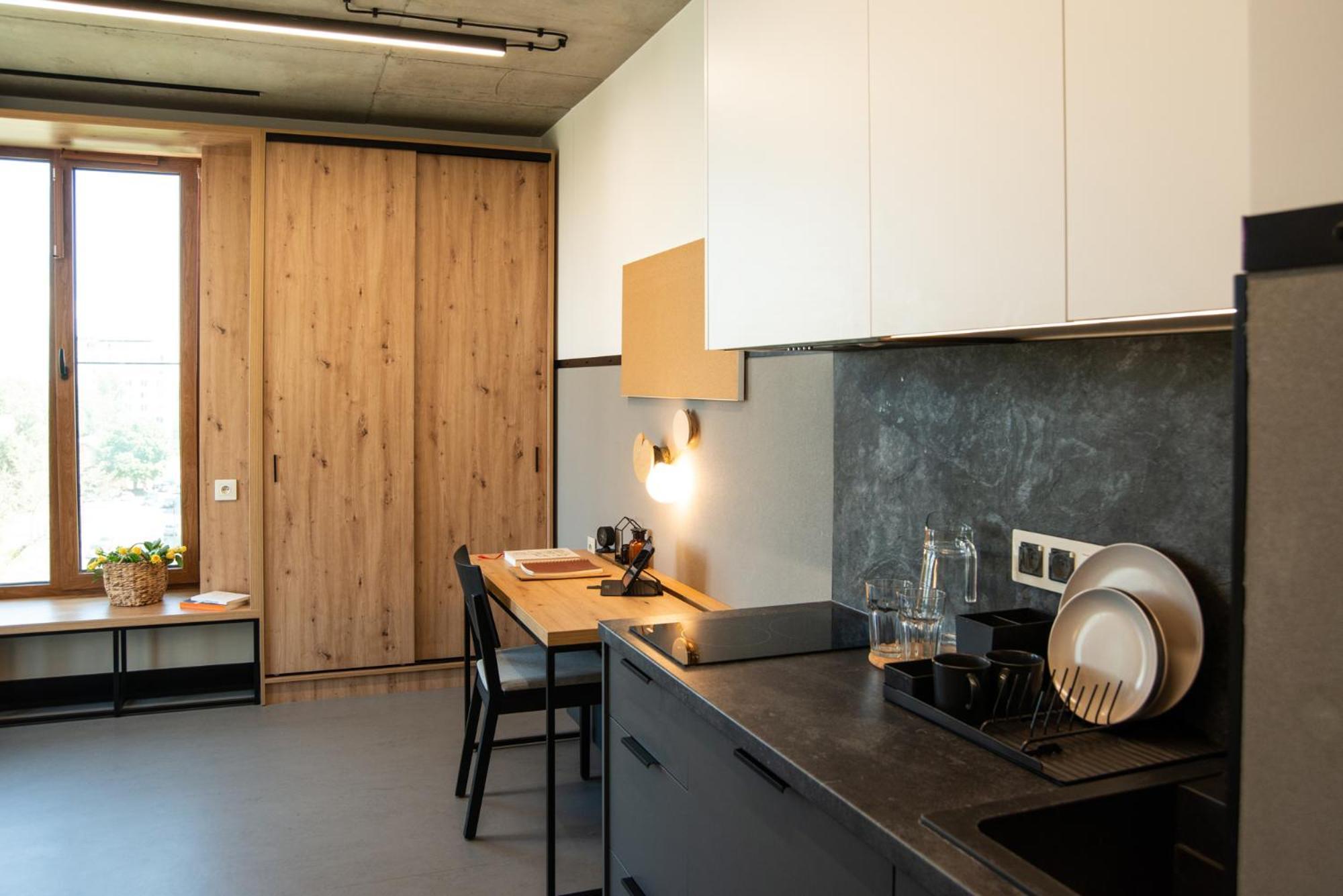 Ferienwohnung Ht Nest Coliving Warschau Exterior foto